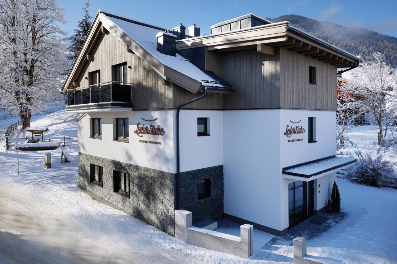 Appartementhaus Lederstube Maria Alm am Steinernen Meer Esterno foto