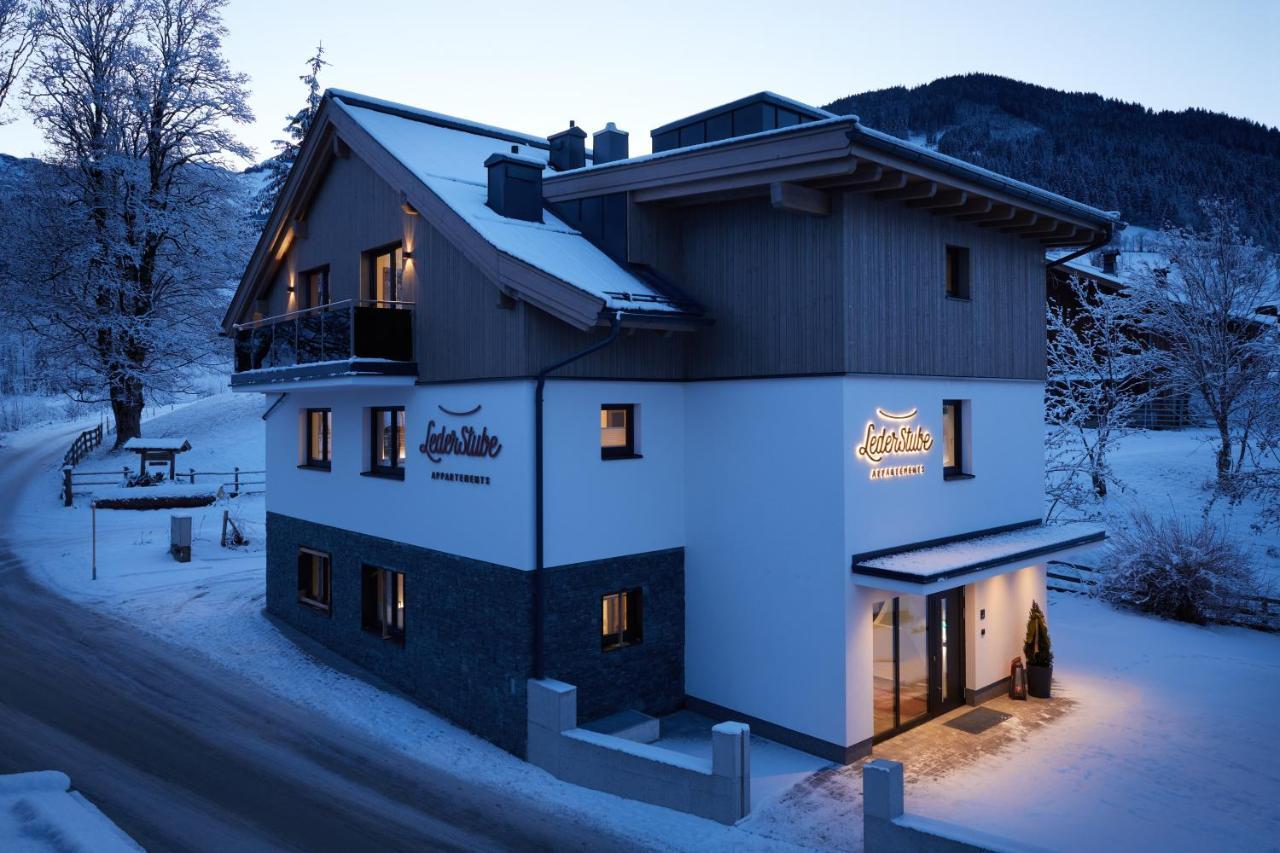 Appartementhaus Lederstube Maria Alm am Steinernen Meer Esterno foto